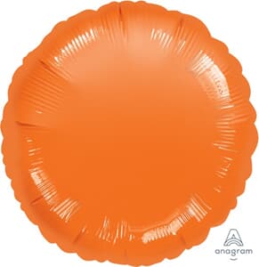 Anagram Circle Metallic Orange 45cm