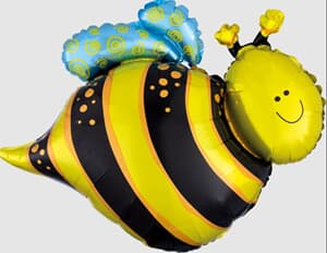 Buzzy Bee Shape 63cm x 63cm