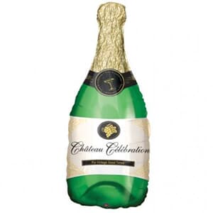 Champagne Bottle SuperShape 35 x 91cm