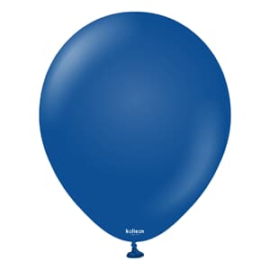 Kalisan Standard Dark Blue12cm (5iin) Latex Balloon