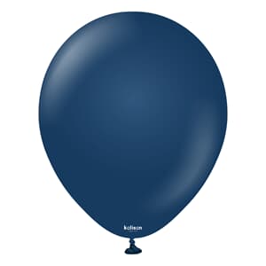Kalisan Standard Navy 12cm (5iin) Latex Balloon
