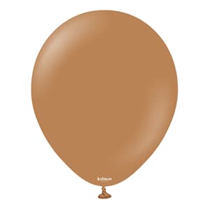 Kalisan Caramel Brown 30cm (12iin) Latex Balloon