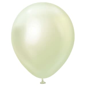 Kalisan Mirror Chrome Green Gold 30cm (12iin) Latex Balloon #