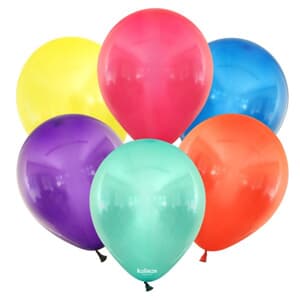Kalisan Pure Crystal Assorted 30cm (12iin) Latex Balloon #