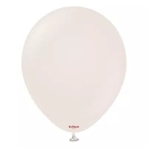 Kalisan White Sand 30cm (12iin) Latex Balloon