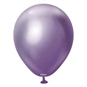 Kalisan Mirror Chrome Violet 45cm (18iin) Latex Balloon