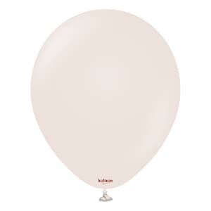 Kalisan White Sand 45cm (18iin) Latex Balloon a