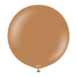 Kalisan Caramel Brown 60cm (24iin) Latex Balloon