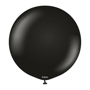 Kalisan Macaron Black 90cm (36iin) Latex Balloon #
