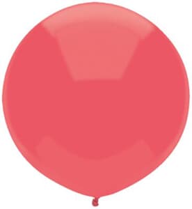 BSA 17" 43cm Round Outdoor Latex Balloons Watermelon Red