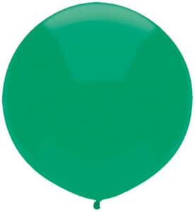 BSA 17" 43cm Round Outdoor Latex Balloons Deep Jade