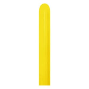 Sempertex Fashion Yellow 360s Balloon 50pk