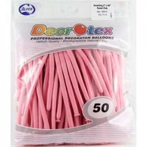 Sempertex 260s Fashion Pink Modelling Balloons 50 pack