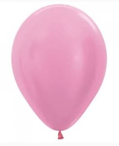 Sempertex Satin Pink Latex Balloon 5" (12cm)