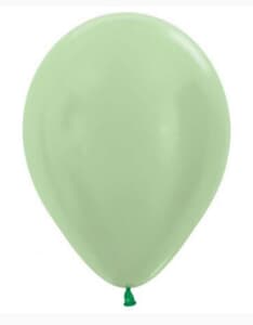 Sempertex Satin Green Latex Balloon 5" (12cm)