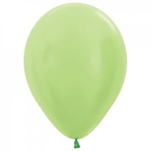 Pearl Lime Sempertex Latex Balloon 12cm
