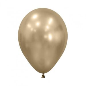 Sempertex Silk Gold Dust Latex Balloons 5" (12cm)