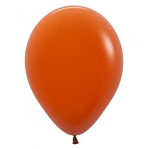 Sempertex Fashion Sunset Orange Latex Balloon 5" (12cm)