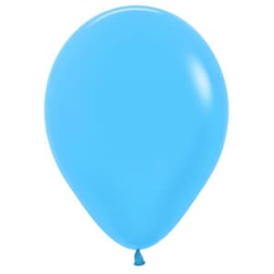 Sempertex Neon Blue Latex Balloon 5" (12cm)