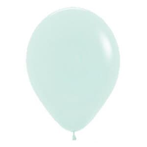 Sempertex Pastel Matte Green Latex Balloon 5" (12cm)