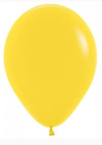 Sempertex Fashion Yellow Latex Balloon 5" (12cm)
