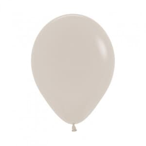 Sempertex Fashion White Sand  Latex Balloon 5" (12cm)