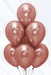 Sempertex Reflex Rosegold Latex Balloons 5" (12cm)