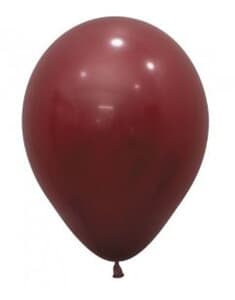 Sempertex Fashion Merlot Latex Balloon 30cm