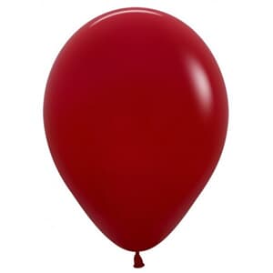 Sempertex Fashion Imperial Red Latex Balloon 30cm