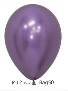 Sempertex Reflex Violet Latex Balloon 30cm