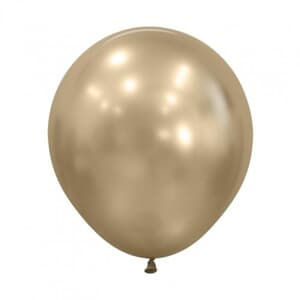 Sempertex Silk Gold Dust Latex Balloon 45cm