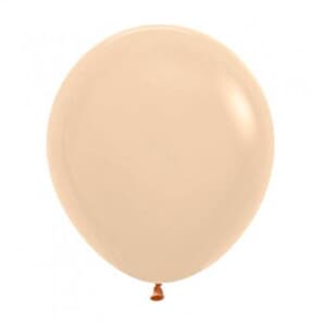 Sempertex Pastel Matte Malibu Peach Latex Balloon 45cm