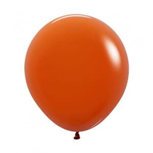 Sempertex Fashion Sunset Orange Latex Balloon 46cm