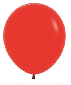 Sempertex Fashion Red Latex Balloon 46cm