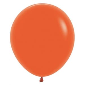 Sempertex Fashion Orange Latex Balloon 46cm
