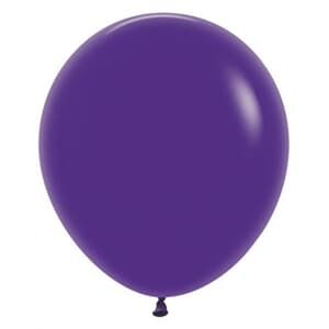 Sempertex Fashion Violet Latex Balloon 45cm