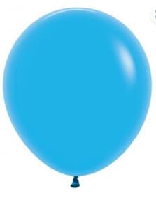 Sempertex Fashion Blue Latex Balloon 45cm