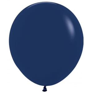 Sempertex Fashion Navy Blue Latex Balloon 46cm