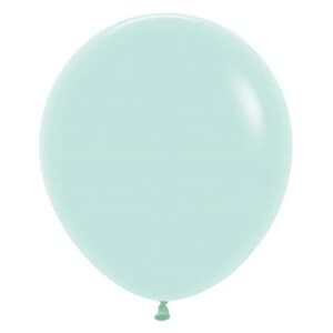 Sempertex Pastel Matte Green Latex Balloon 46cm