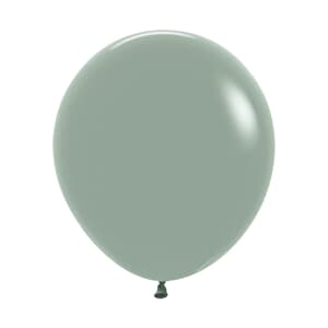 Sempertex Pastel Dusk Green Latex Balloon 46cm