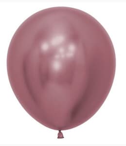 Sempertex Reflex Pink Latex Balloon 45cm