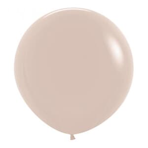 Sempertex Fashion White Sand Latex Balloon 60cm