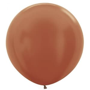 Sempertex Metallic Copper Latex Balloon 60cm