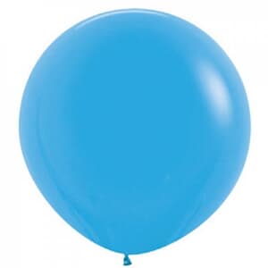 Sempertex Fashion Blue Latex Balloon 90cm