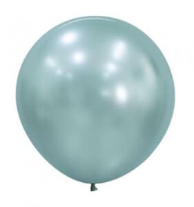 Sempertex Silk Cool Mint Latex Balloon 60cm Pack of 3