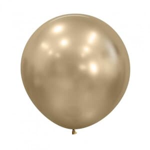 Sempertex Silk Gold Dust Latex Balloon 60cm Pack of 3