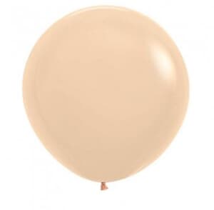 Sempertex Pastel Matte Malibu Peach Latex Balloon 60cm