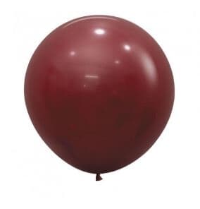 Sempertex Fashion Merlot Latex Balloon 60cm