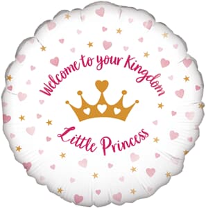 Oaktree Welcome Little Princess Holographic 45cm Foil
