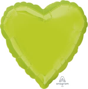 Anagram Heart Kiwi Green 45cm